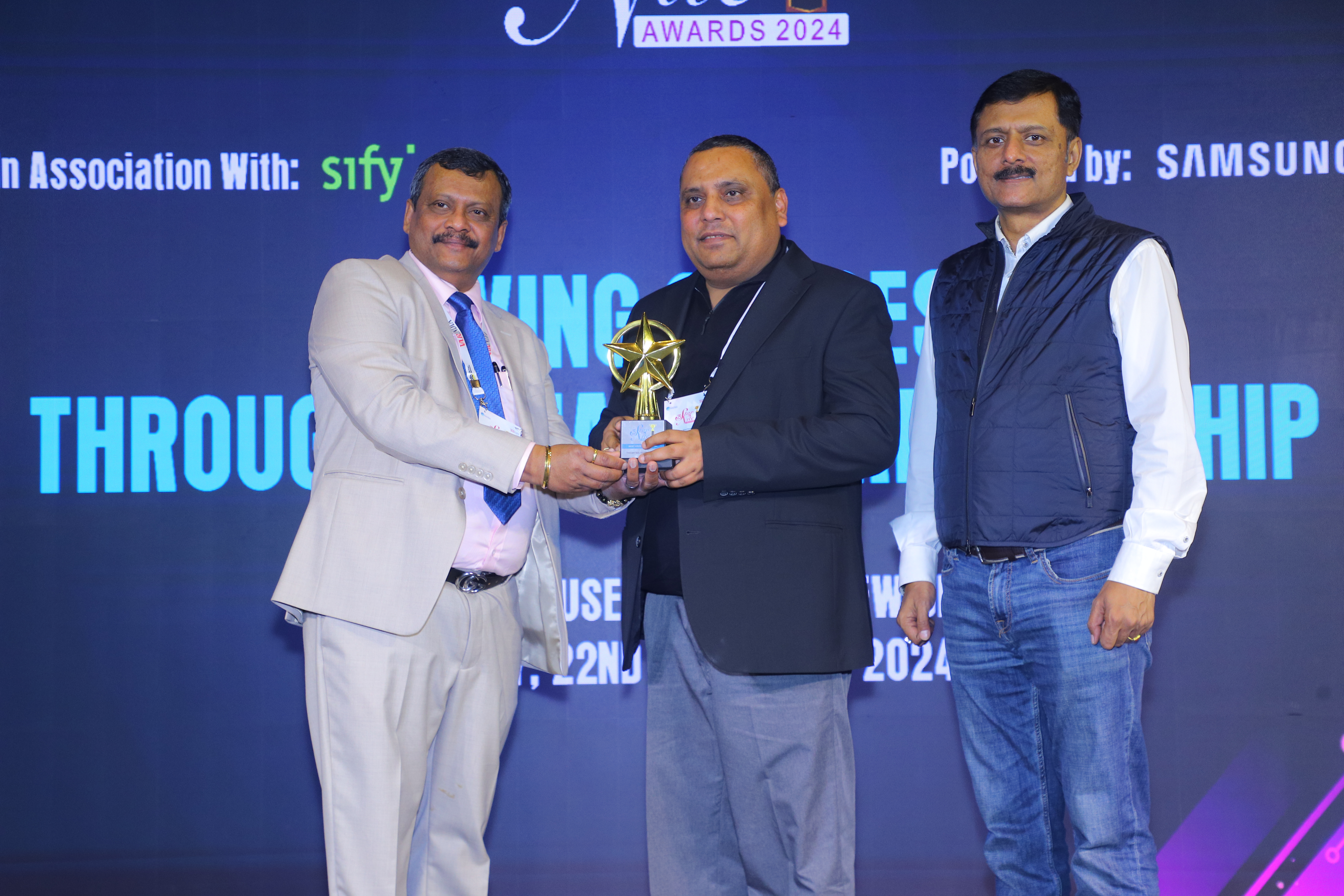 Eminent VARs of the Year 2024 Awards in the Category of - Best System Integrator: Thoughtsol Infotech Pvt. Ltd.