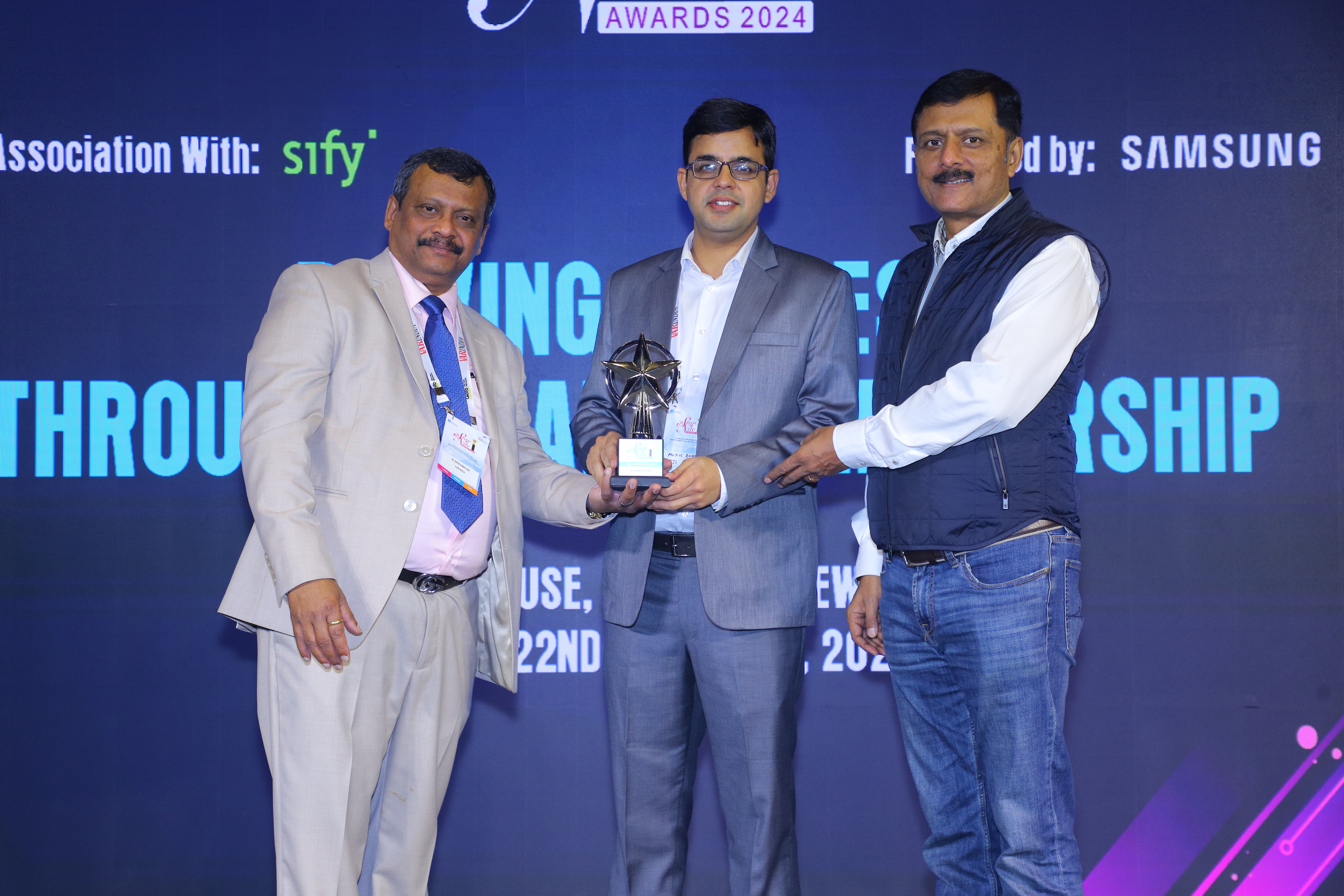Eminent VARs of the Year 2024 Awards in the Category of - Best System Integrator: Iris Waves Pvt. Ltd.
