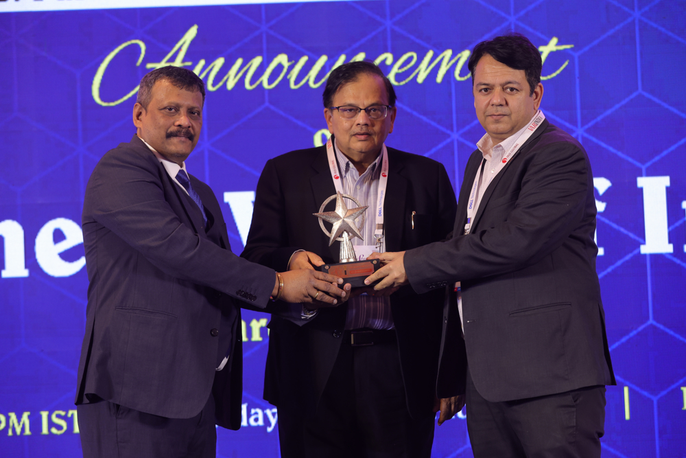Eminent VARs of the Year 2025 Awards in the Category of  - Best Distributor In India:  Savex Technologies