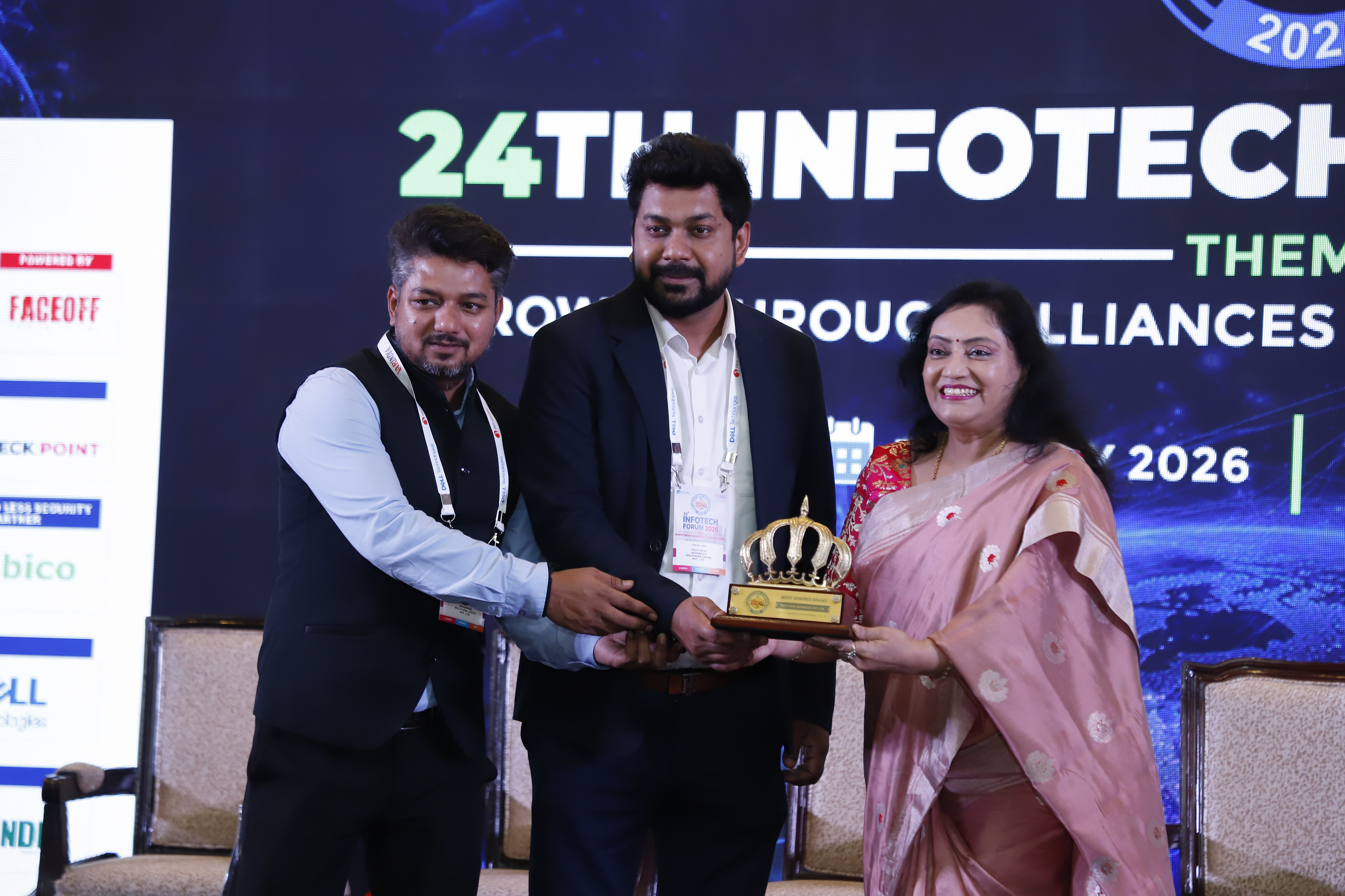 MOST ADMIRED BRAND 2026 - TECH DATA ADVANCED PVT. LTD.