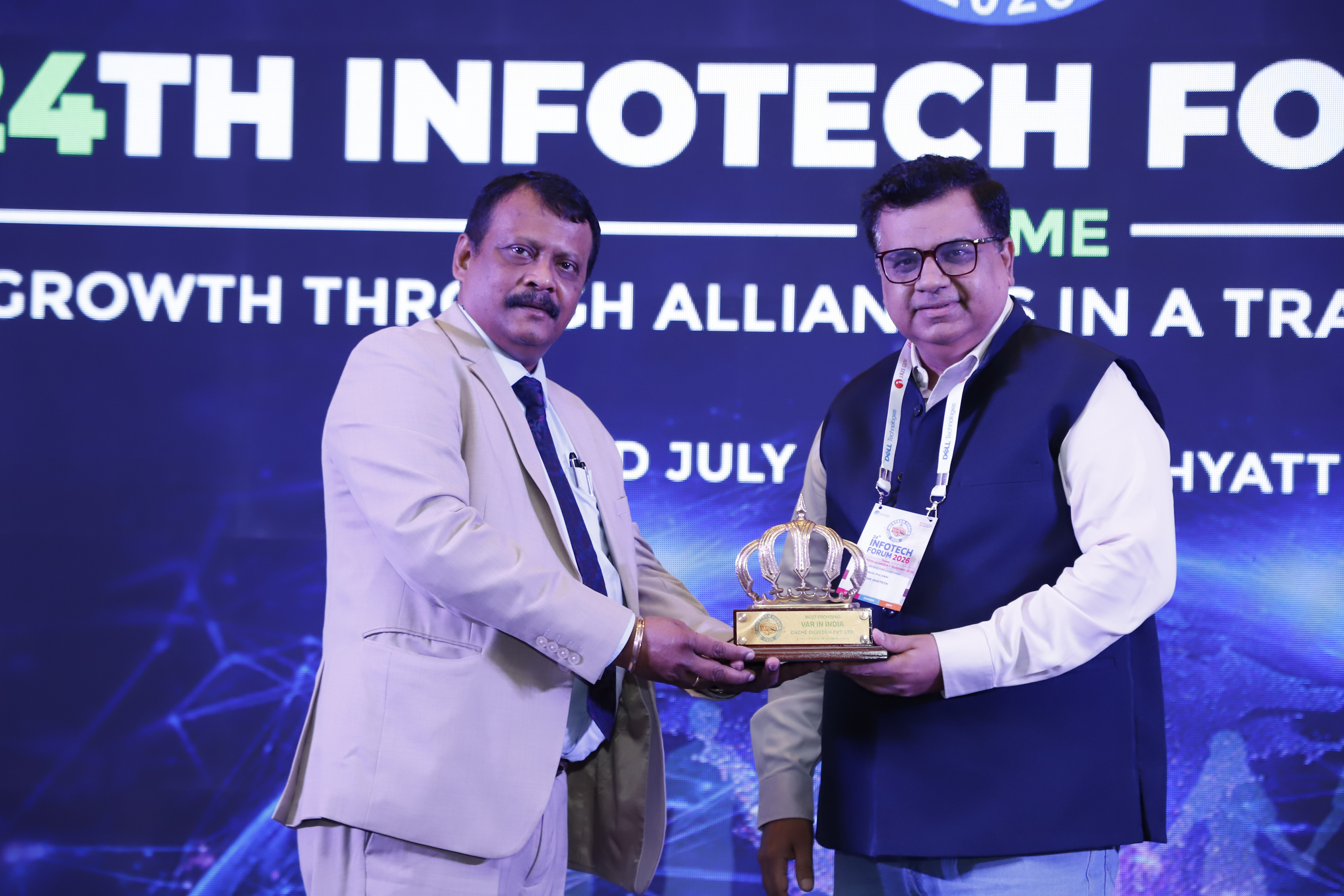 Most Promising Partner Of The Year 2026 - CACHE DIGITECH PVT. LTD