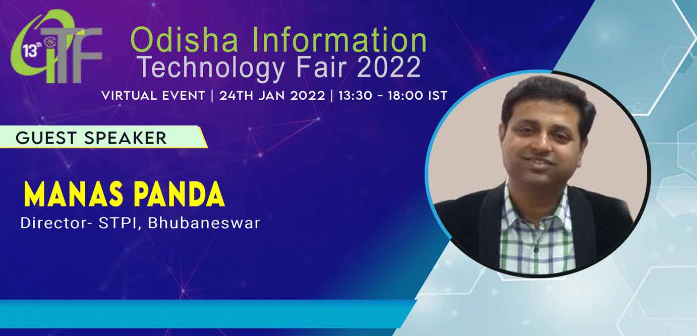 Presentation by Manas Panda, Director STPI, Bhubaneswar at 13th OITF 2022