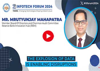 The explosion of data is enabling disruptions
