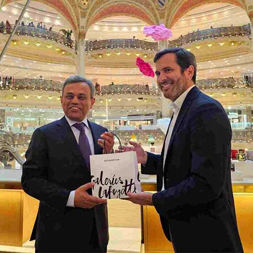 India rolls out UPI payments at Galeries Lafayette in Paris