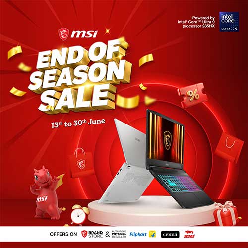 MSI rolls out ‘Mid-Year Promotion – June 2026’ with extended warranty, backpack bundles and EMI benefits