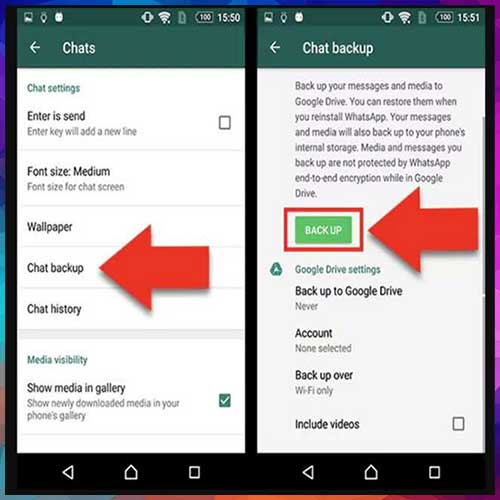 WhatsApp testing new feature to manage chat backups on Android