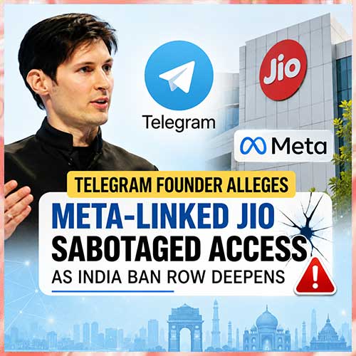 Telegram founder alleges Meta-linked Jio sabotaged access as India ban row deepens