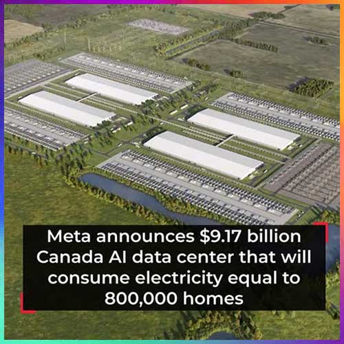 Meta's Upcoming Canadian AI Data Center Set to Consume Massive Amounts of Electricity
