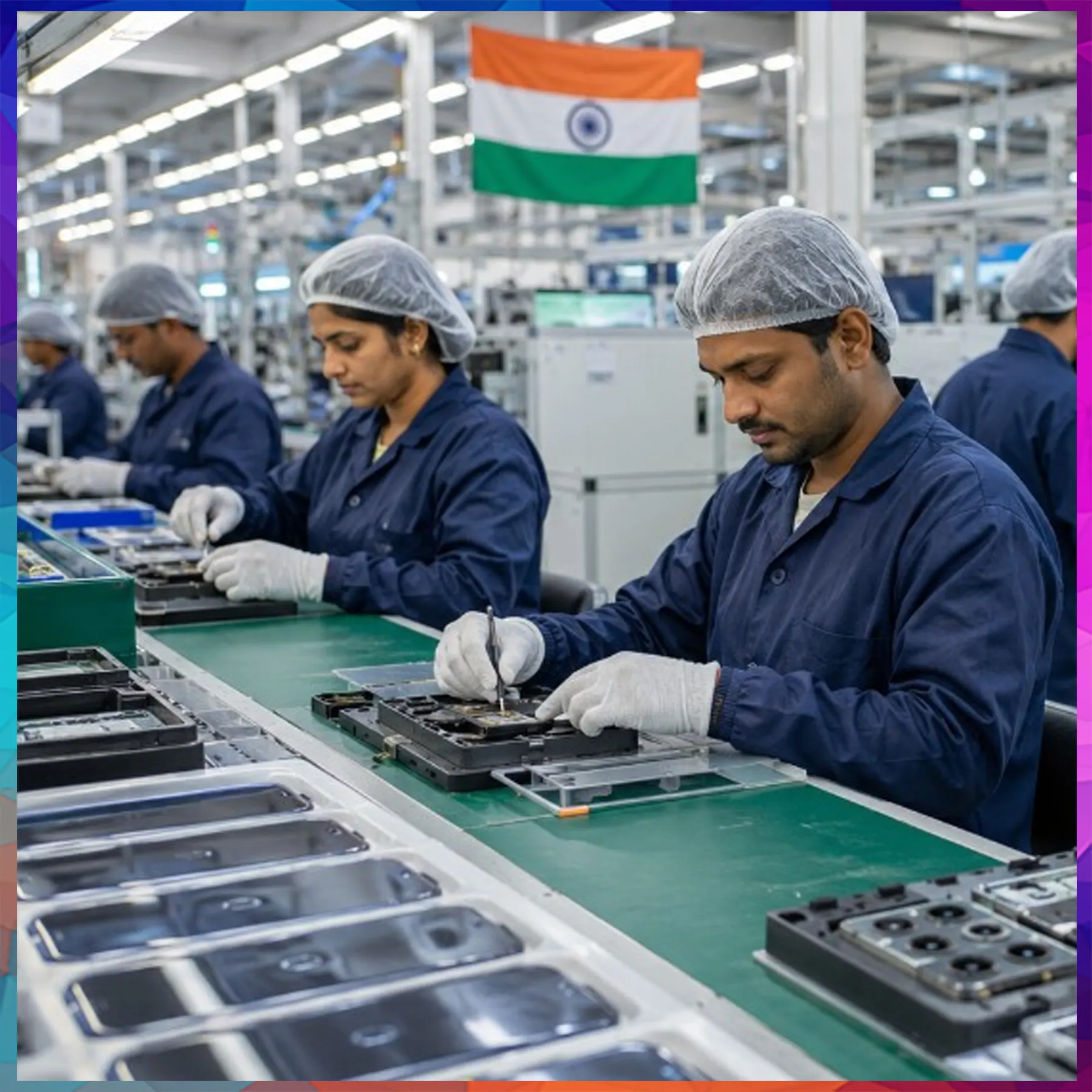 India's Mobile Manufacturing Push Creates 12 Lakh Jobs
