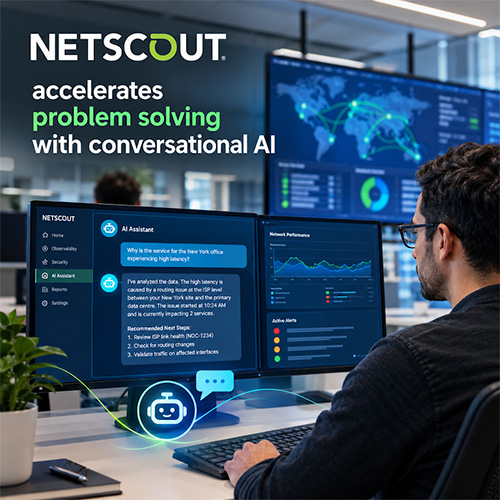 NETSCOUT accelerates problem solving with conversational AI