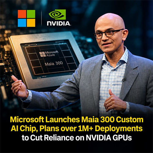 Microsoft Maia 300 Challenges NVIDIA's AI Dominance