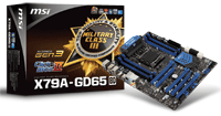 MSI X79A-GD65 Motherboard