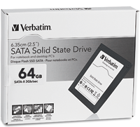 Verbatim 2.5" SATA-II SSD Internal â€“ 64GB