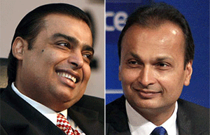 Ambani brothers may sign pacts over roaming or spectrum sharing