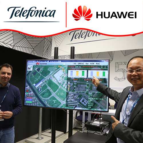 TelefÃ³nica and Huawei set a new milestone in Self-Driving Car