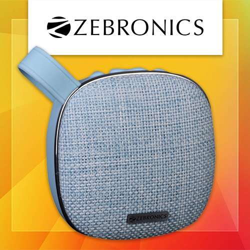 Zebronics launches â€œPassionâ€ portable Bluetooth Speaker at Rs.899/-