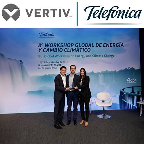 Vertiv partners with TelefÃ³nica over energy savings solutions