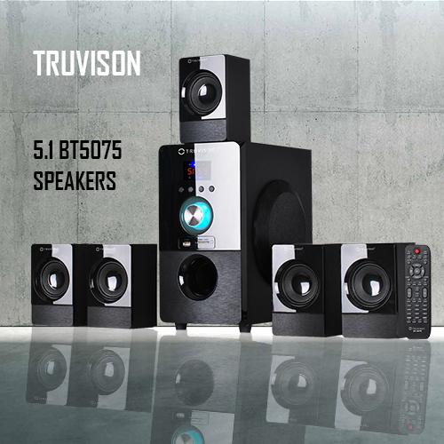 Truvison comes up with â€œ5.1 BT5075â€ speakers worth Rs.5,999