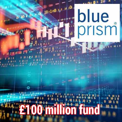 Blue Prism to raise Â£100 million fund via placing shares with new and existing investors