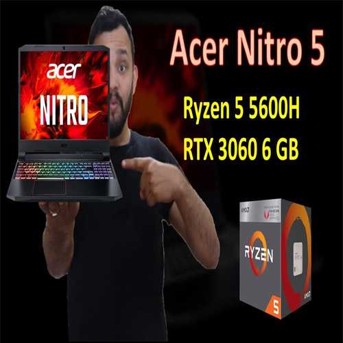 Acer introduces Nitro 5 with latest AMD Ryzen 5600H series processor