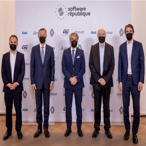 Atos, Dassault SystÃ¨mes, Groupe Renault, STMicroelectronics and Thales join hands to create the â€˜Software RÃ©publiqueâ€™