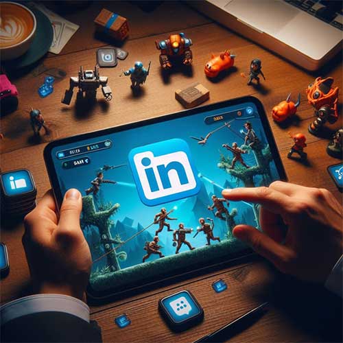 LinkedInâ€™s introduction of gaming raises concern